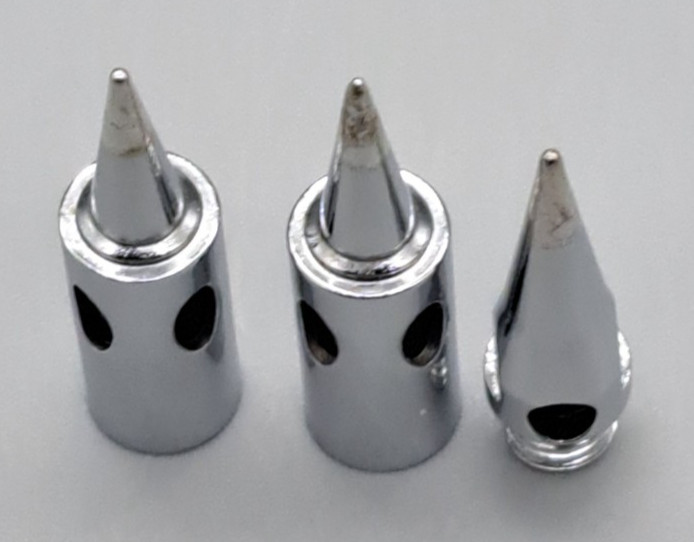 Conical Soldering Tips (3) for Butane powered Irons pre-owned