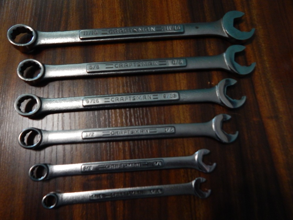 6 Pc Speeder Combination Wrench Set