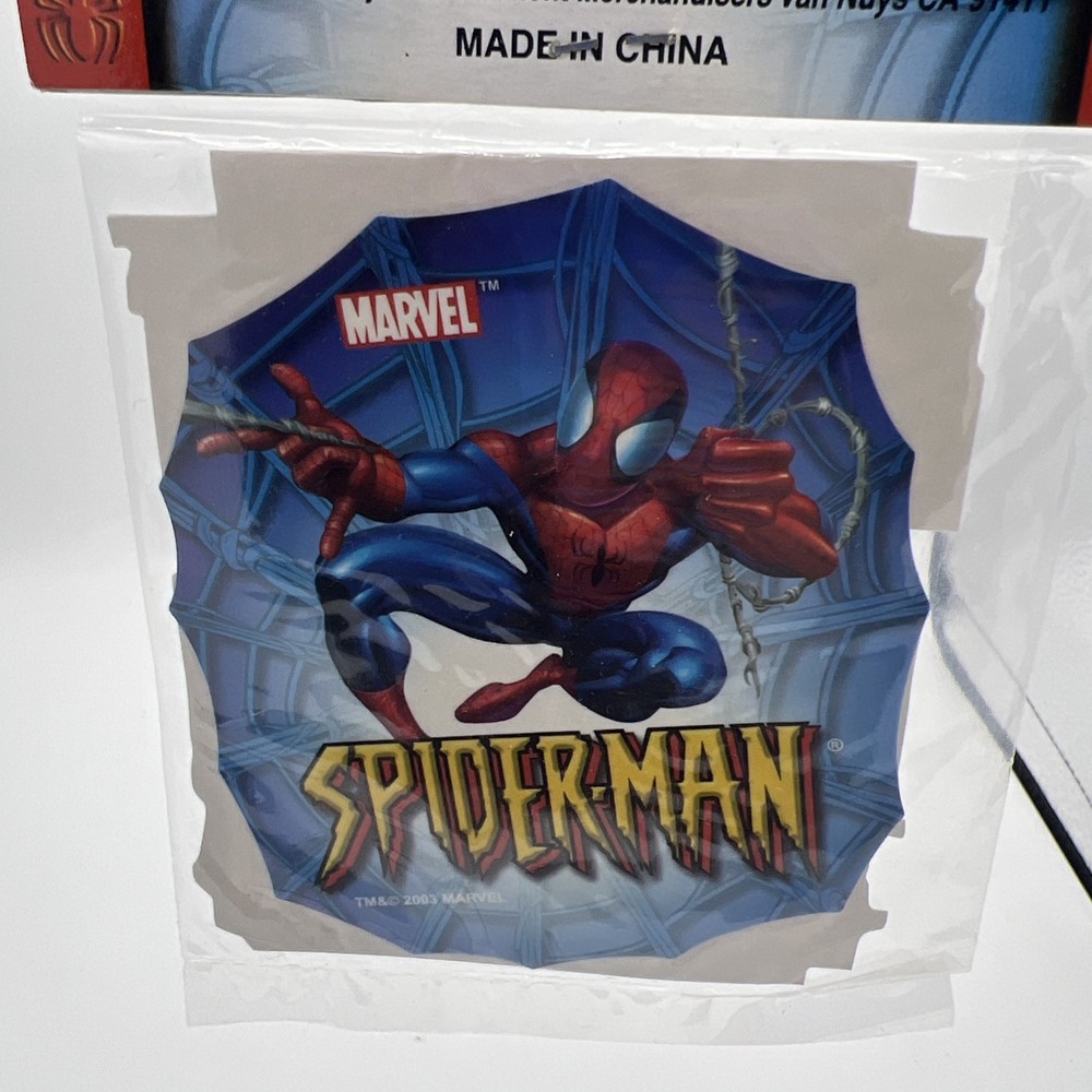 2003 Spider-Man Stickers 2 Pack Marvel