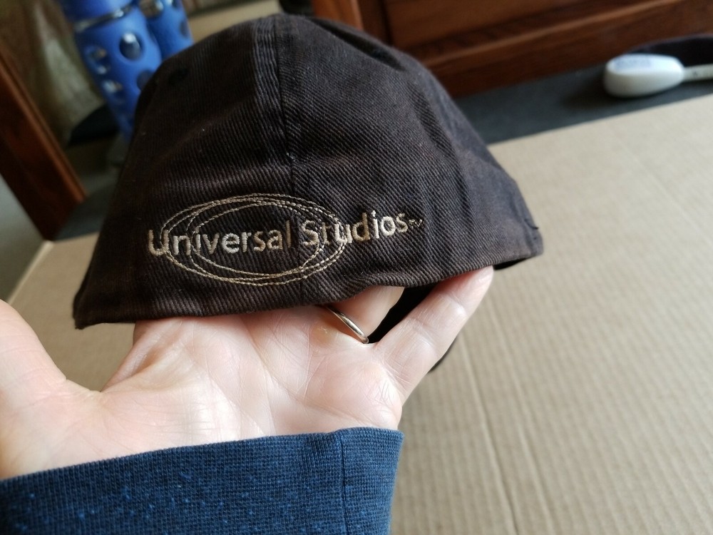 Men In Black Alien Attack Universal Studios Florida Fitted Hat Cap M/L