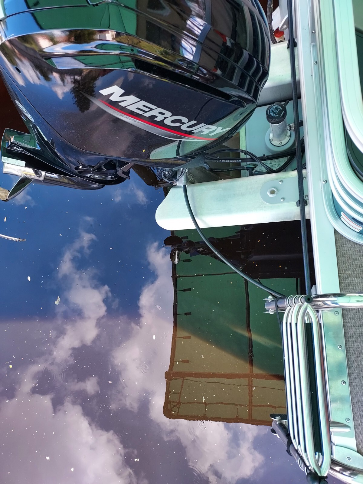 Stick It Anchor Pins Shallow Water Anchor Bracket for Pontoons (White) FLAWED