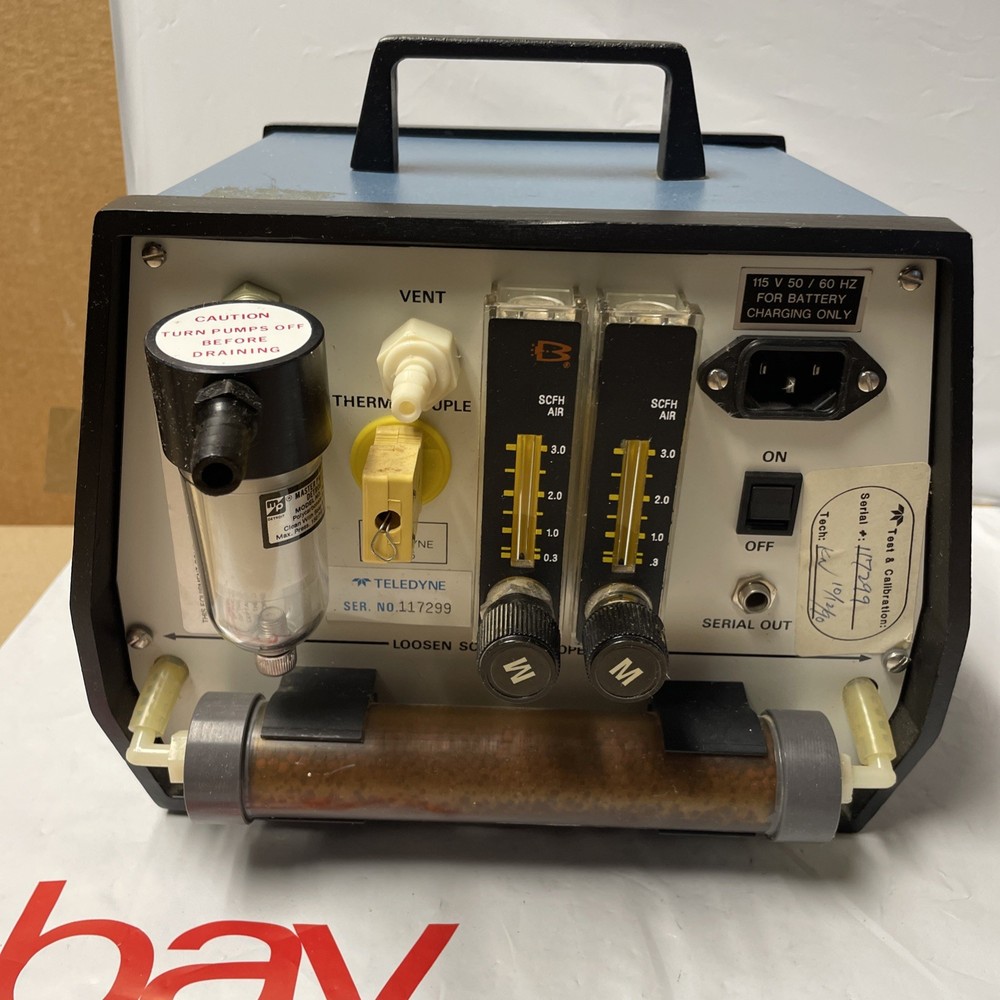 TELEDYNE ANALYTICAL INSTRUMENTS MAX5 PORTABLE COMBUST ANALYZER *PLEASE READ* W92