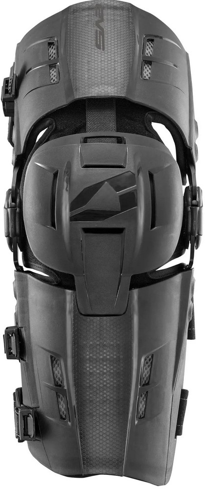 EVS RS9 Single Knee Braces Black MD Left