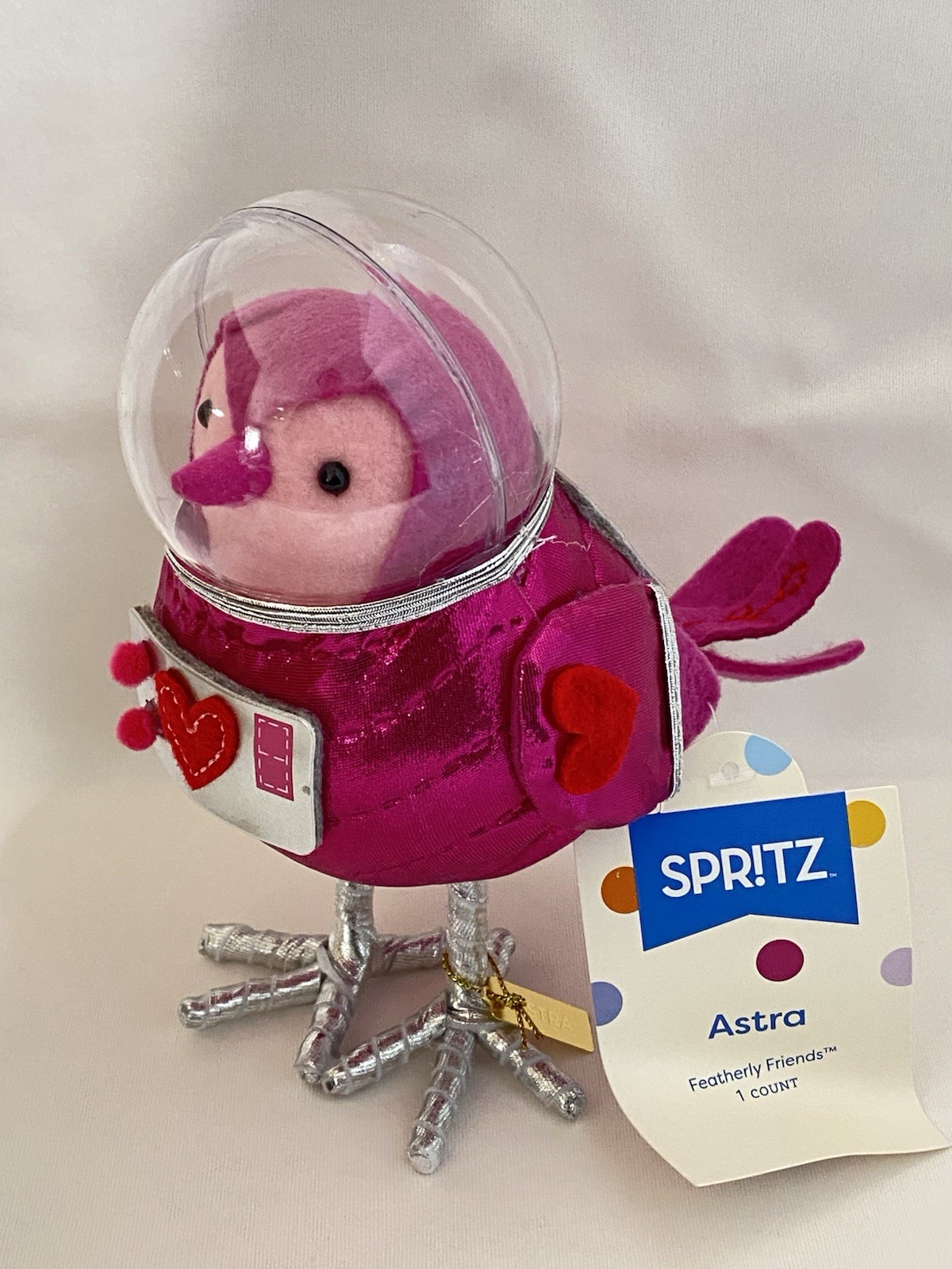 Target Spritz Featherly Friends Valentines Day Fabric Bird Astra 2026