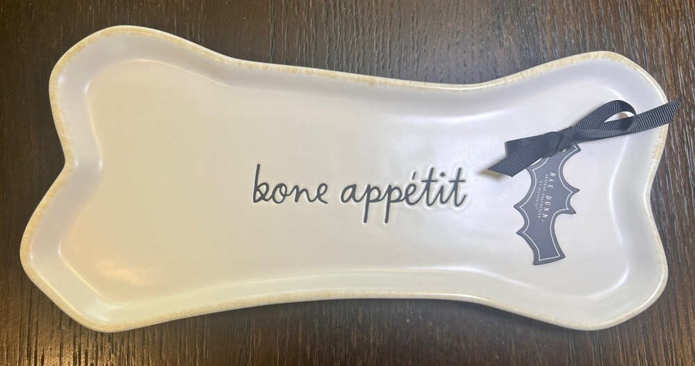 Rae Dunn Bone Appetit Bone Serving Tray