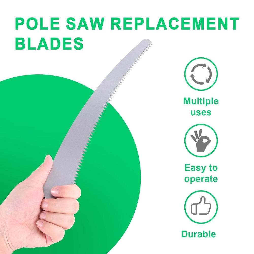 Pole Saw Blade, Steel Blade Replacement Silver Tree Pruner silver