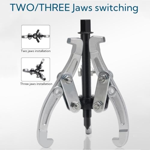 6" Gear Puller 2/3 Jaw Puller Bearing Puller Kit, 3Ton max 6-inch gear puller