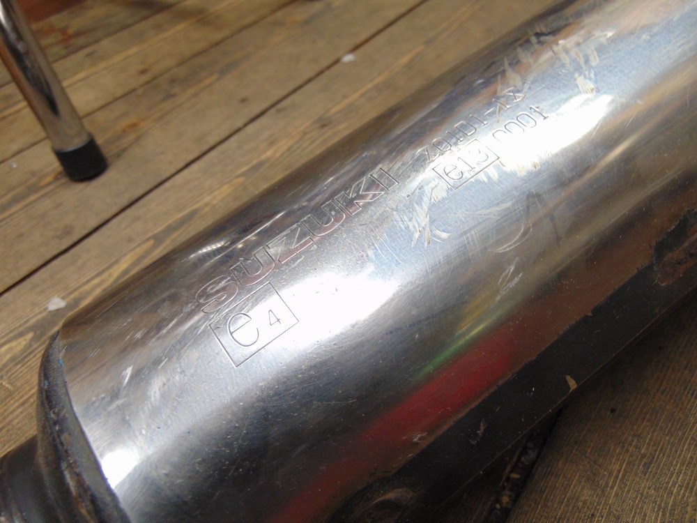 SUZUKI GS500E EXHAUST