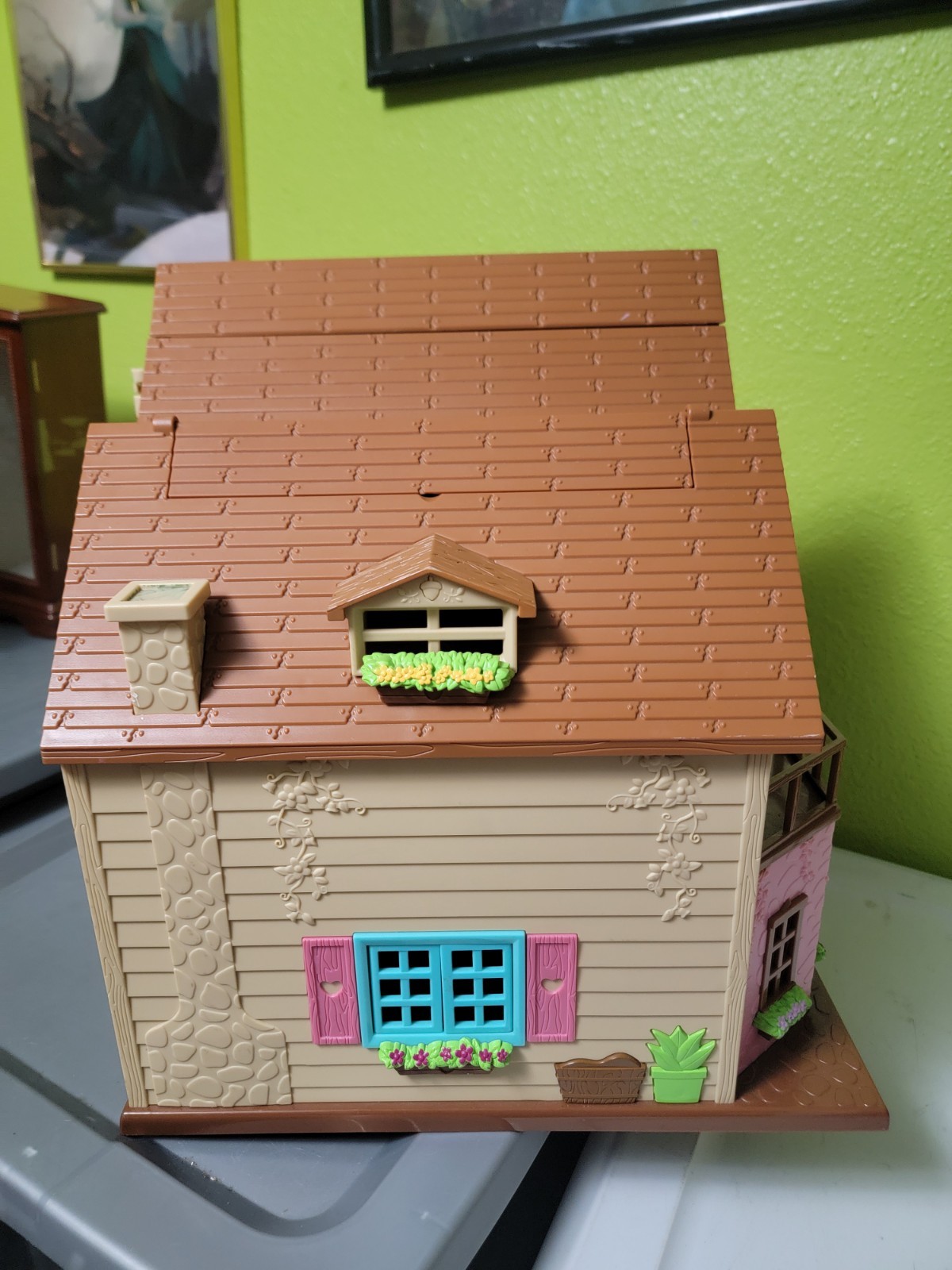 Li’l Woodzeez Honeysuckle Hillside House Cottage LOL Dollhouse ONLY Large