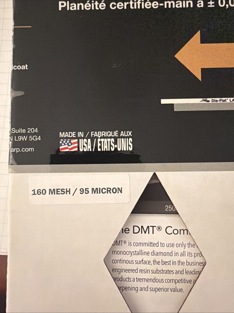 New DMT DiaFlat Plus Lapping Plate 95 DIAFLAT-Plus