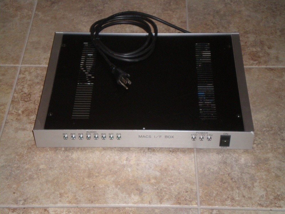 MACS I/F BOX Audio 8 Inputs