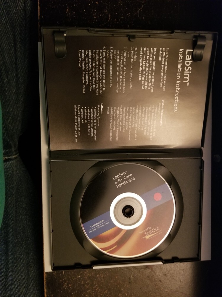 A+ Software LabSim Core Hardware DVD 1st Edition