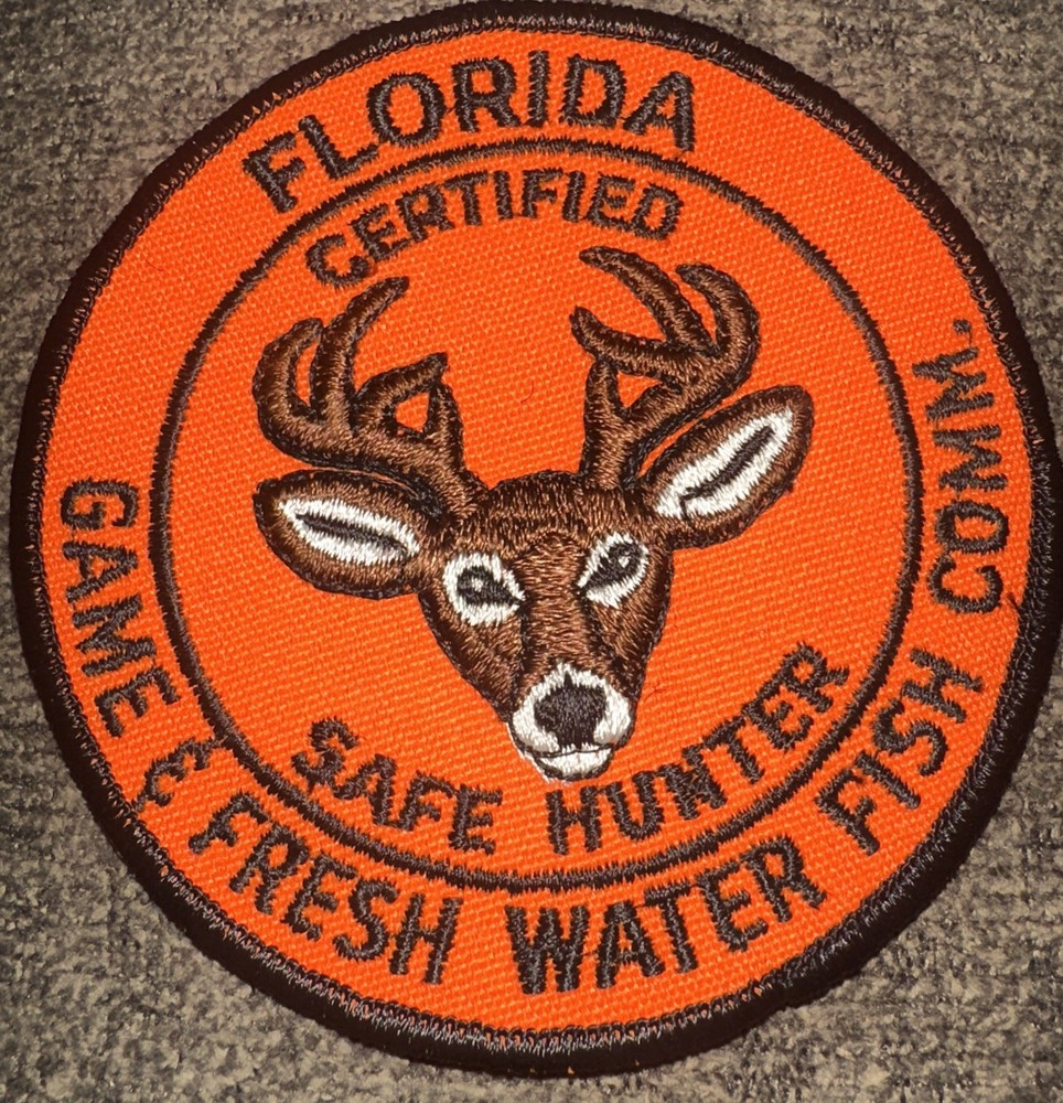 FLORIDA SAFE HUNTER PATCH, Vintage