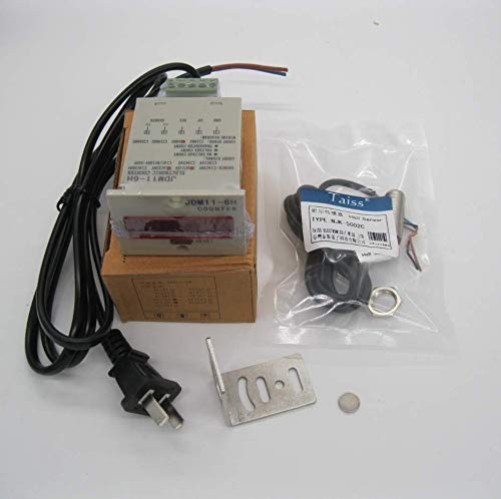 Compact LED Display Counter with Hall Sensor - Memory Retention Feature Included