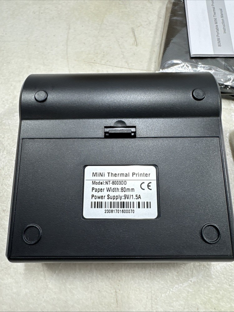 NETUM 80mm Bluetooth Thermal Receipt Printer Wireless POS Android iOS USB Mini