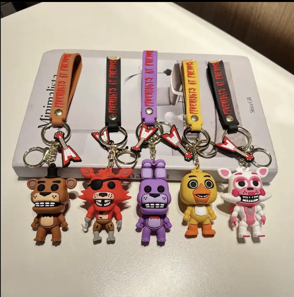 FNAF Five Nights at Freddy's 3-D Keychain
