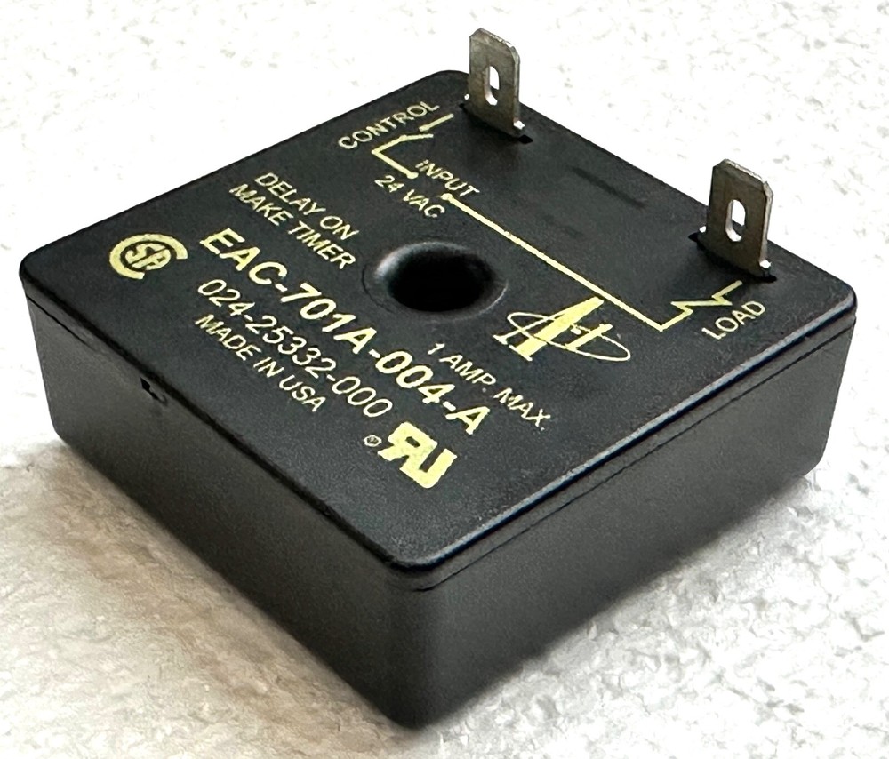 EAC-701A-004-A Delay On Make Timer Relay 024-25332-000