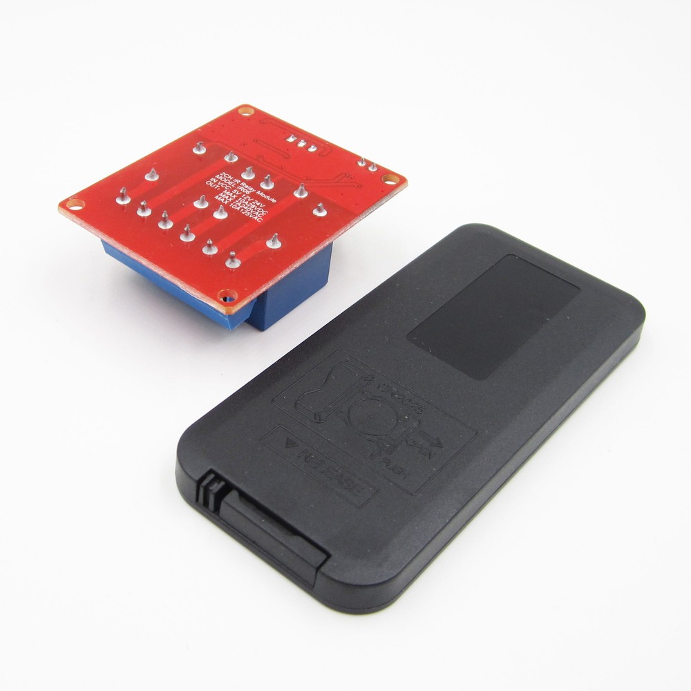 Controll Switch Relay Module Board Two Channel 2CH 5V IR Infrared Remote