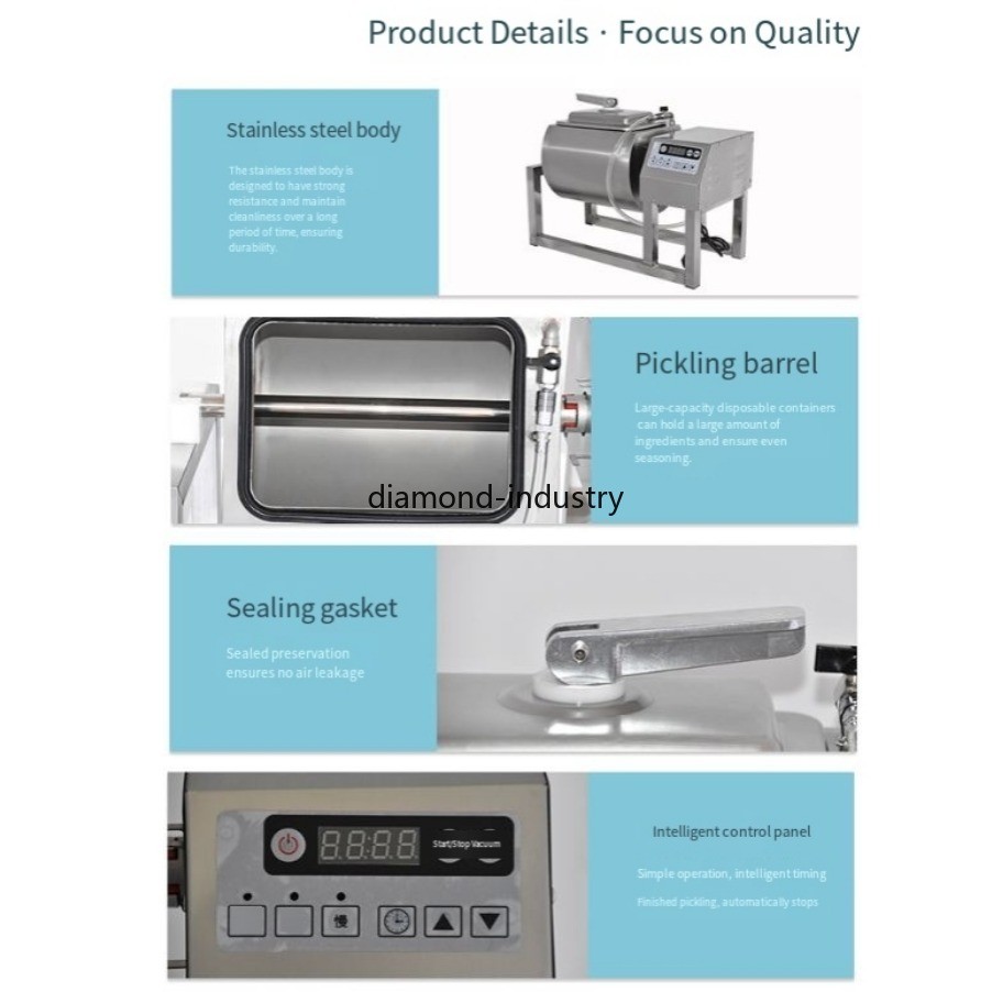220V 18L Fully automatic roller mixing machine