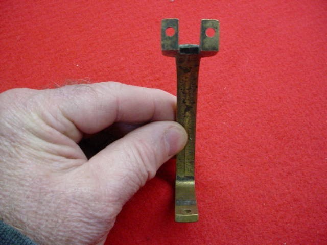 Italian Brass Muzzleloader Revolver - Brass Backstrap - Nice !! (B)