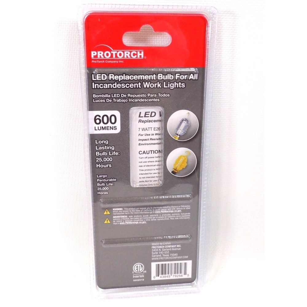 ProTorch LED 7W Stick Light Bulb Lamp for Work Light Replacement Lighting