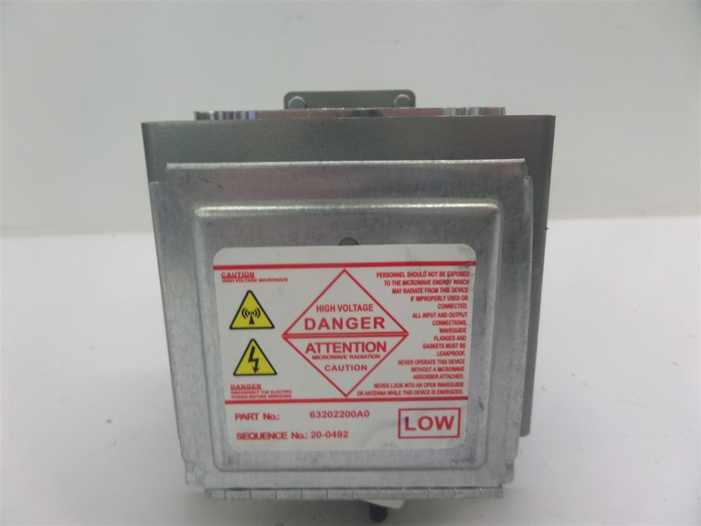 Unbranded Microwave Magnetron Assembly Piece Model 63202200A0