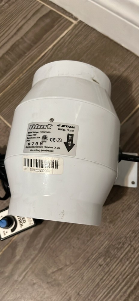 Phat JETFAN, 4", 160 CFM