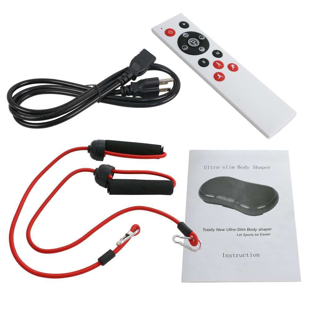 Vibration Plate Exercise Machine Whole Body Workout Vibration Platform 3 Colors