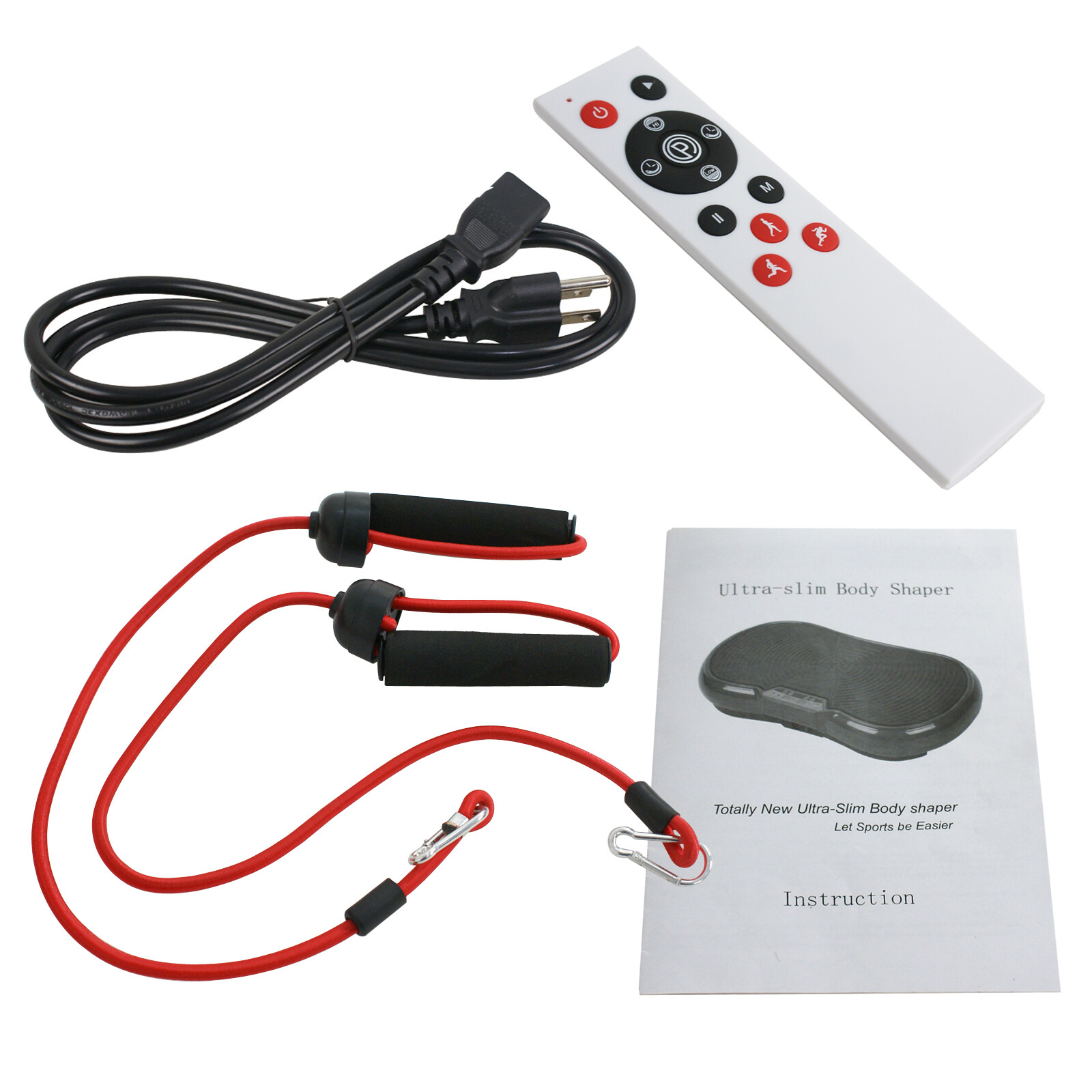 Vibration Platform Plate Body Exercise Fitness Massager Machine w/ Bluetooth