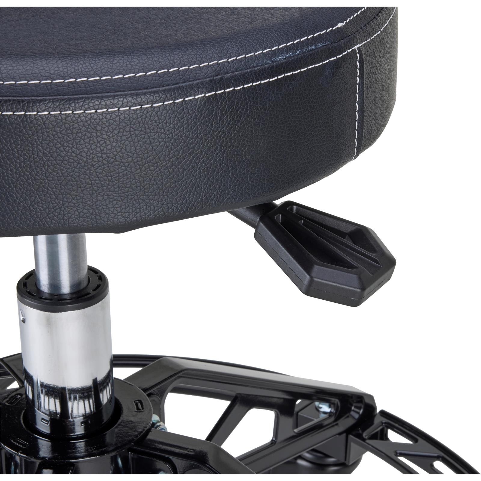 Black Flag™ Adjustable Height Rolling Shop Stool