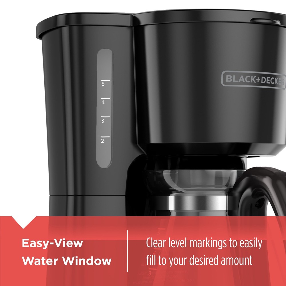 BLACK+DECKER 5-Cup Switch Coffee Maker