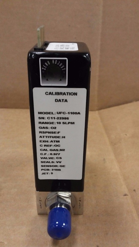 UNIT Instruments UFC-1100A O2 Gas 10 SLPM Mass Flow Controller