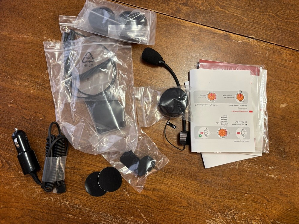 10S Motorcycle System -SENA Bluetooth Headset -PARTS ONLY