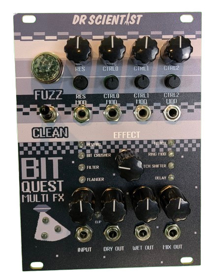 Dr. Scientist Sounds BitQuest Multi-Effect Eurorack Synth Module