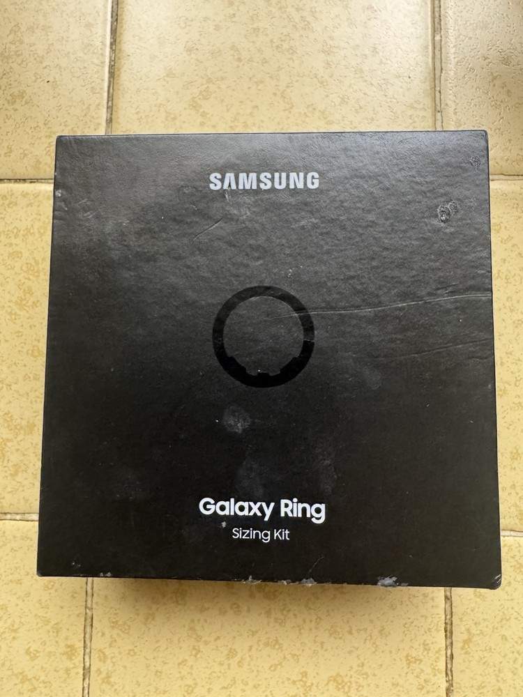Samsung Galaxy Ring Sizing Kit (Black) Open Box