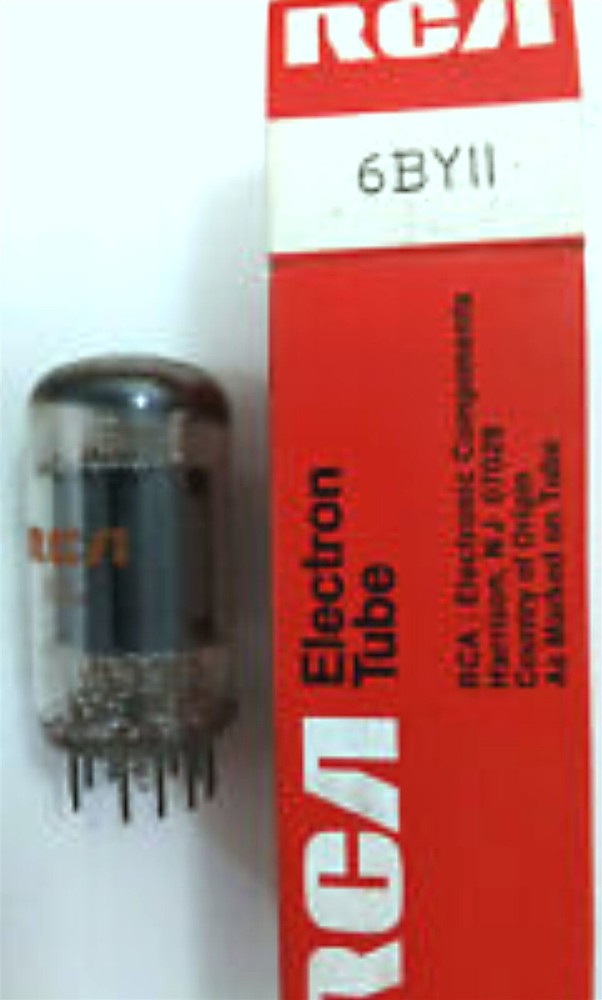 6BY11 TUBE NIB RCA TESTED & BOXED COMMERCIAL SURPLUS