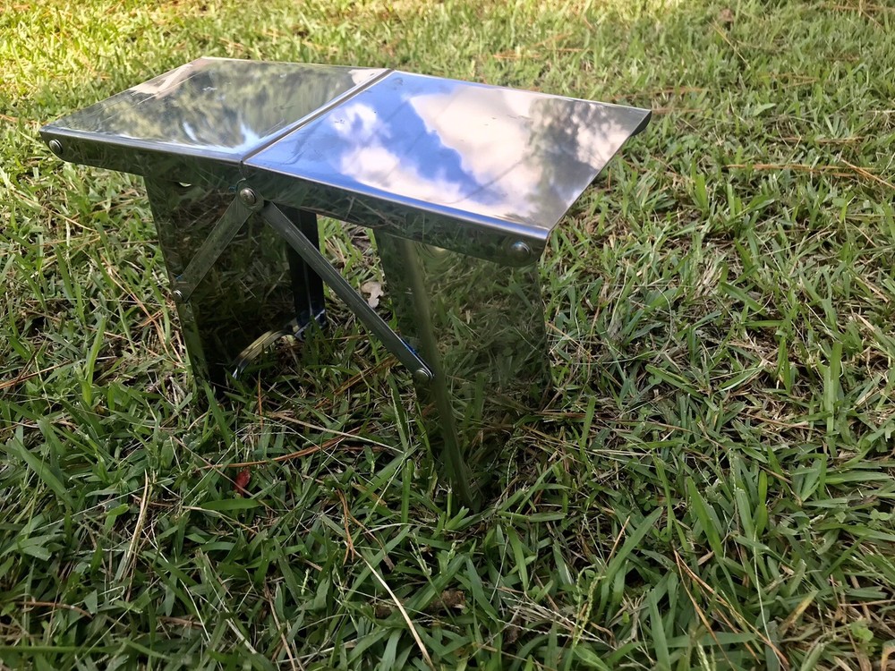Stainless Steel Mini Stool – Strong, Sleek & Practical