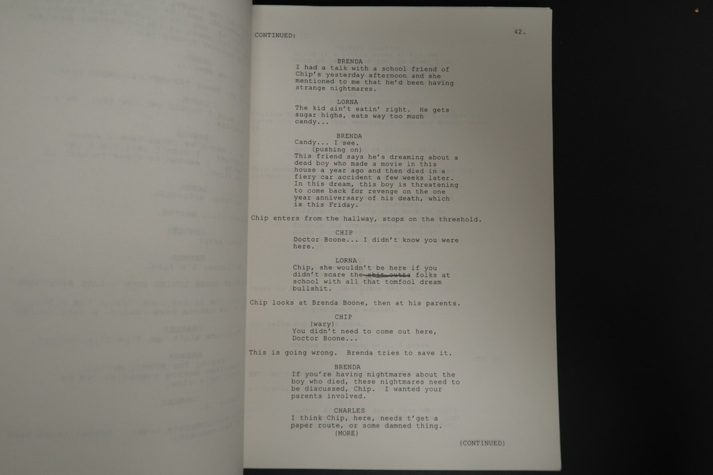 Dead Above Ground Screenplay Original TV Script Stephen J. Cannell Studios 2000