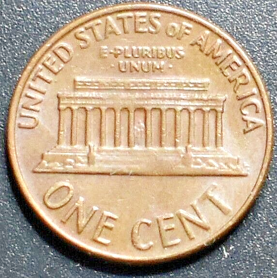 1969 D ERROR PENNY INDENT OVER "E" IN CENT 160