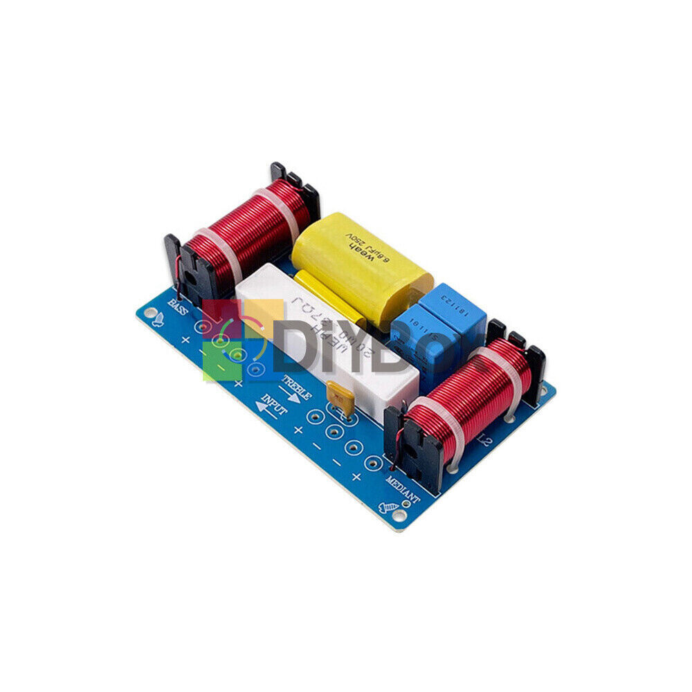 Crossover 3way Crossover Filter HiFi Speaker Modification Upgrade Filter 120W