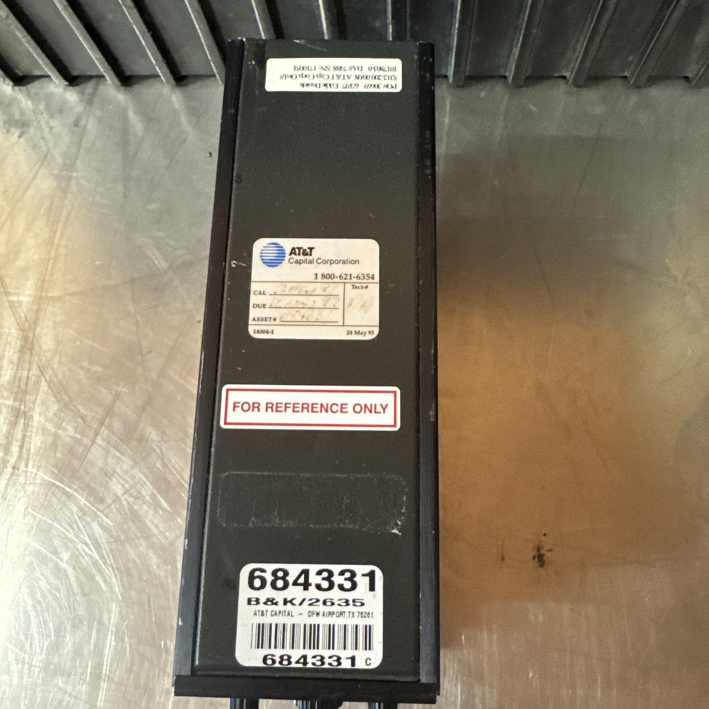 Bruel & Kjaer Charge Amplifier Type 2635 *untested* MA12