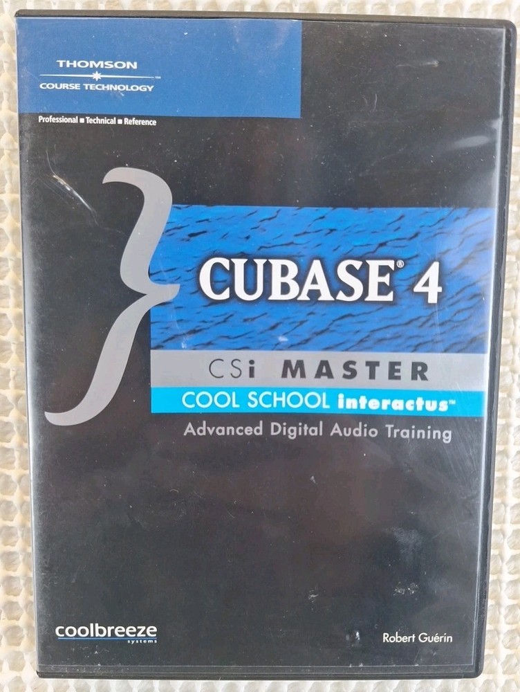 Cubase 4 CSi Master Advanced Digital Audio Workstation Training Interactive CD