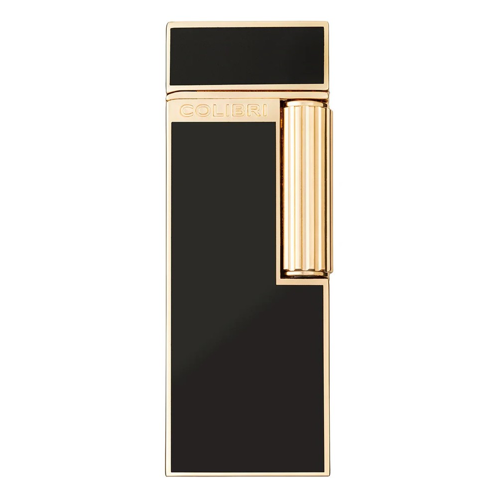 Colibri Cigar Lighter Continental Chrome Patterned