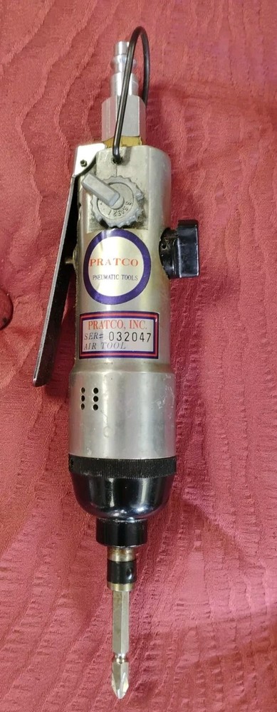 Pratco Pneumatic Screwdriver Grinder Carving Tool Air Drill