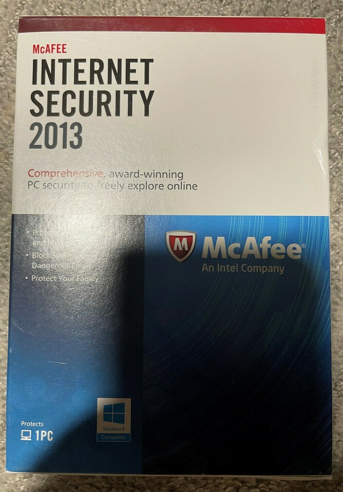 NEW Mcafee internet security 2023 1PC for one year