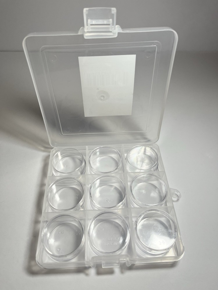 Crafter's Square Mini Storage Containers 9pc Set with Snap Lid
