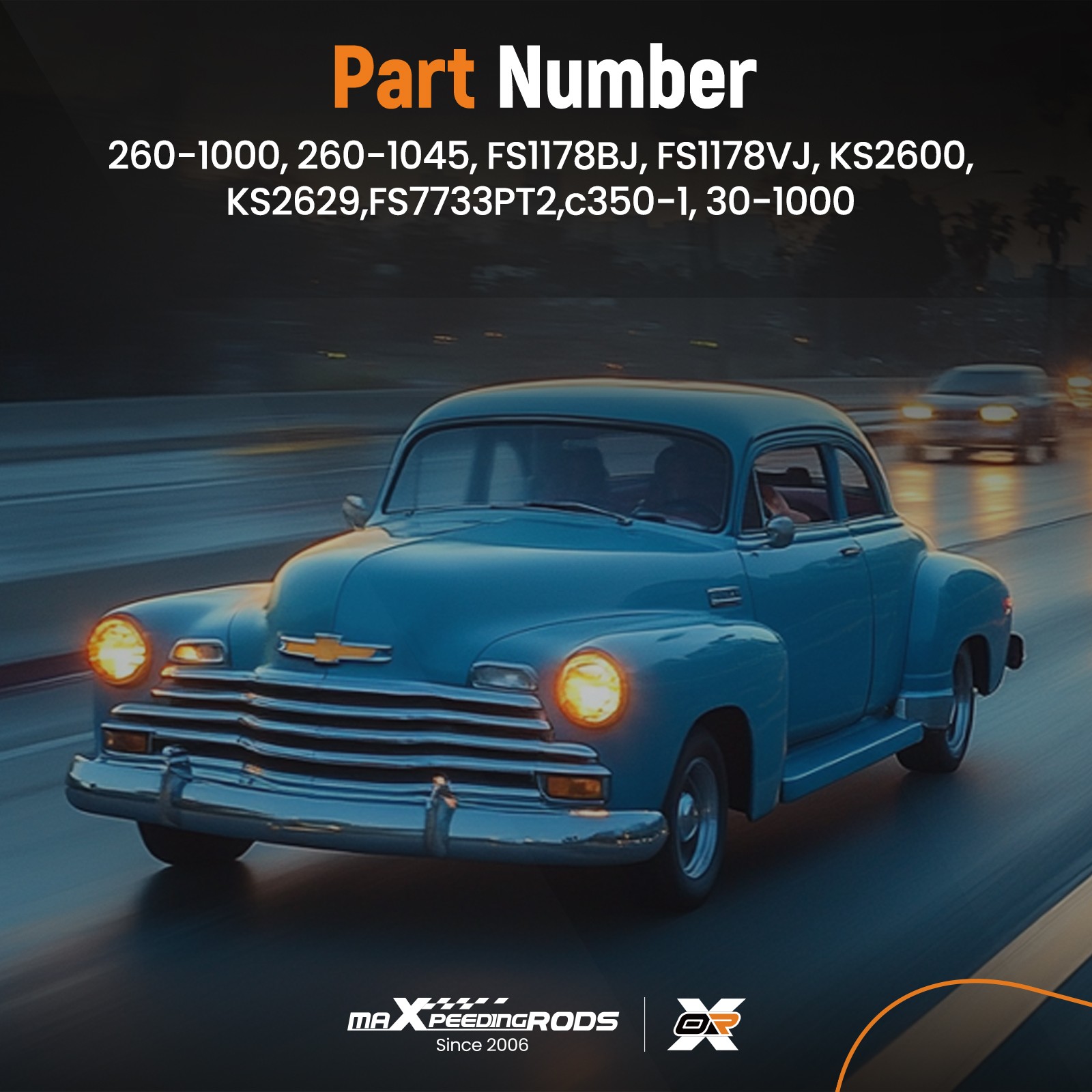 Full Engine Gasket Set for Early 2 Piece Rear Seal Chevrolet SBC 283 327 350 5.7