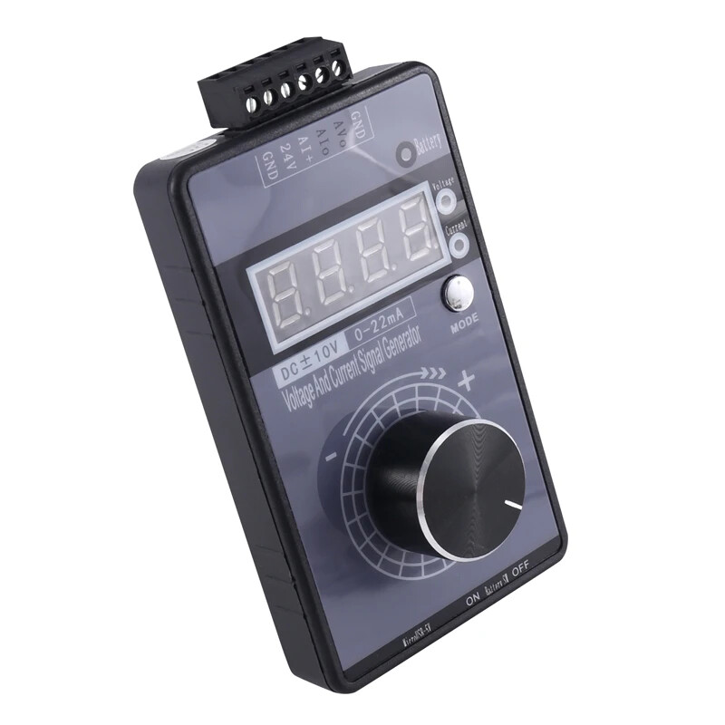 Handheld Positive And Negative Voltage ±0-10V5V Current Signal Generator Process
