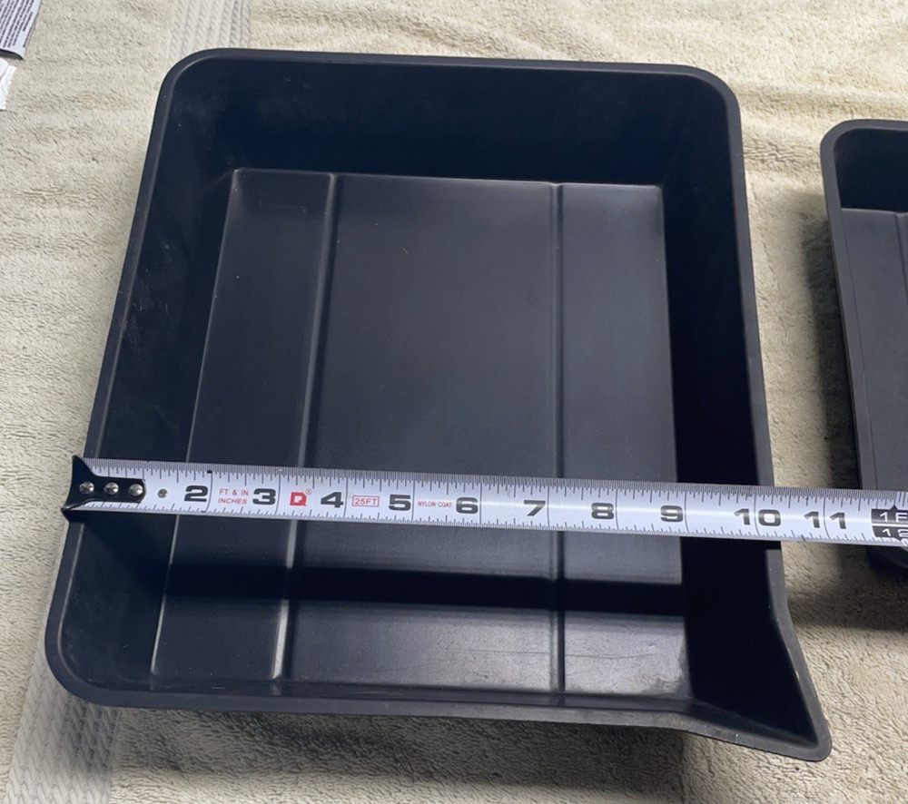 Vintage Ace Hard Rubber Developing Trays