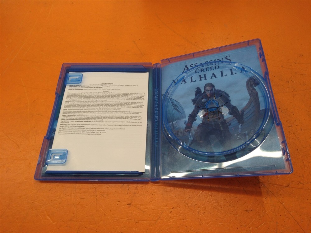 ⭐️⭐️⭐️⭐️⭐️ Assassin's Creed Valhalla Sony PlayStation 4 **Empty Case**